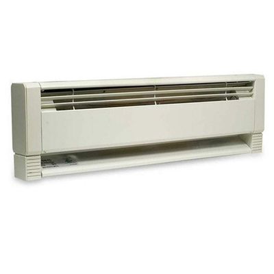 Qmark HBB2004 Liquid Filled Electric Hydronic Baseboard Heater, 2000 Watt, 240 Volt, Beige