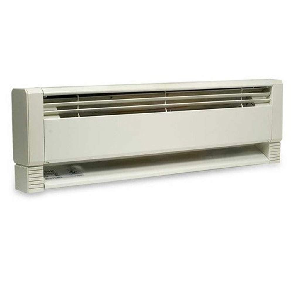 Qmark HBB2004 Liquid Filled Electric Hydronic Baseboard Heater, 2000 Watt, 240 Volt, Beige