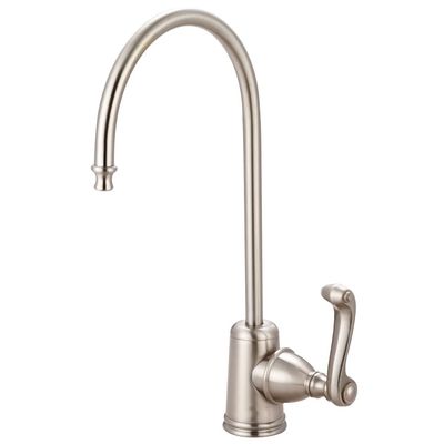 Kingston Brass Gourmetier KS7198FL Royale Single Handle Water Filtration Faucet, Brushed Nickel