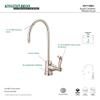 Kingston Brass Gourmetier KS7198FL Royale Single Handle Water Filtration Faucet, Brushed Nickel view 4
