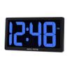 AcuRite 75111M 10-inch LED Digital Clock with Auto Dimming Brightness, Blue view 2