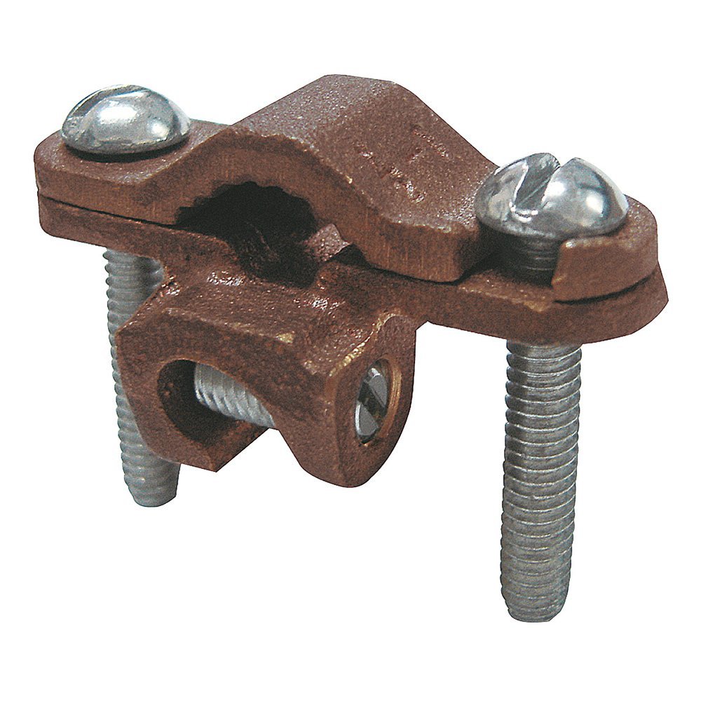 Sigma ProConnex 42309 3/8" - 1" Grounding Ground Clamp with Lay-in Lug, 1PK