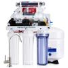iSpring RCC1UP-AK, 100 GPD 7-Stage Reverse Osmosis Under Sink Water Filtration System with Boost Pump, Alkaline Remineralization and UV Filter, Patented Top-Mounted Faucet Design for Easy Installation view 4