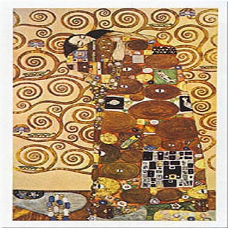 Die Erfullung by Gustav Klimt 39 X 28 Art Print Poster