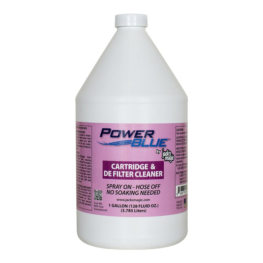 Jack's Magic Power Blue Instant Spray Cartridge and DE Filter Cleaner Size: 1 Gallon