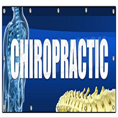 48"x120" Chiropractic Banner Sign Back Chiropractor Signs Pain ache Relief DC
