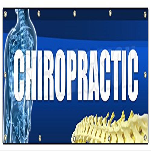 48"x120" Chiropractic Banner Sign Back Chiropractor Signs Pain ache Relief DC