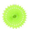 Amscan Honeydew Fabric Printed Hanging Fan Decorations | Wedding and Engagement Party | 1 piece view 1