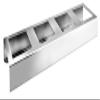 IBILI Base for Pyramid/Half-Sphere Mould, Stainless Steel, Silver, 40 x 10 x 5 cm view 1