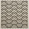 SAFAVIEH Washable Rug Outdoor Courtyard Collection - 6'7" x 9'6", Black & Beige, Non-Shedding & Easy Cleaning, Ideal for Patio, Backyard, Mudroom (CY6915-216) view 3