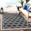 SAFAVIEH Washable Rug Outdoor Courtyard Collection - 9' x 12', Brown & Bone, Non-Shedding & Easy Cleaning, Ideal for Patio, Backyard, Mudroom (CY6916-242) view 2