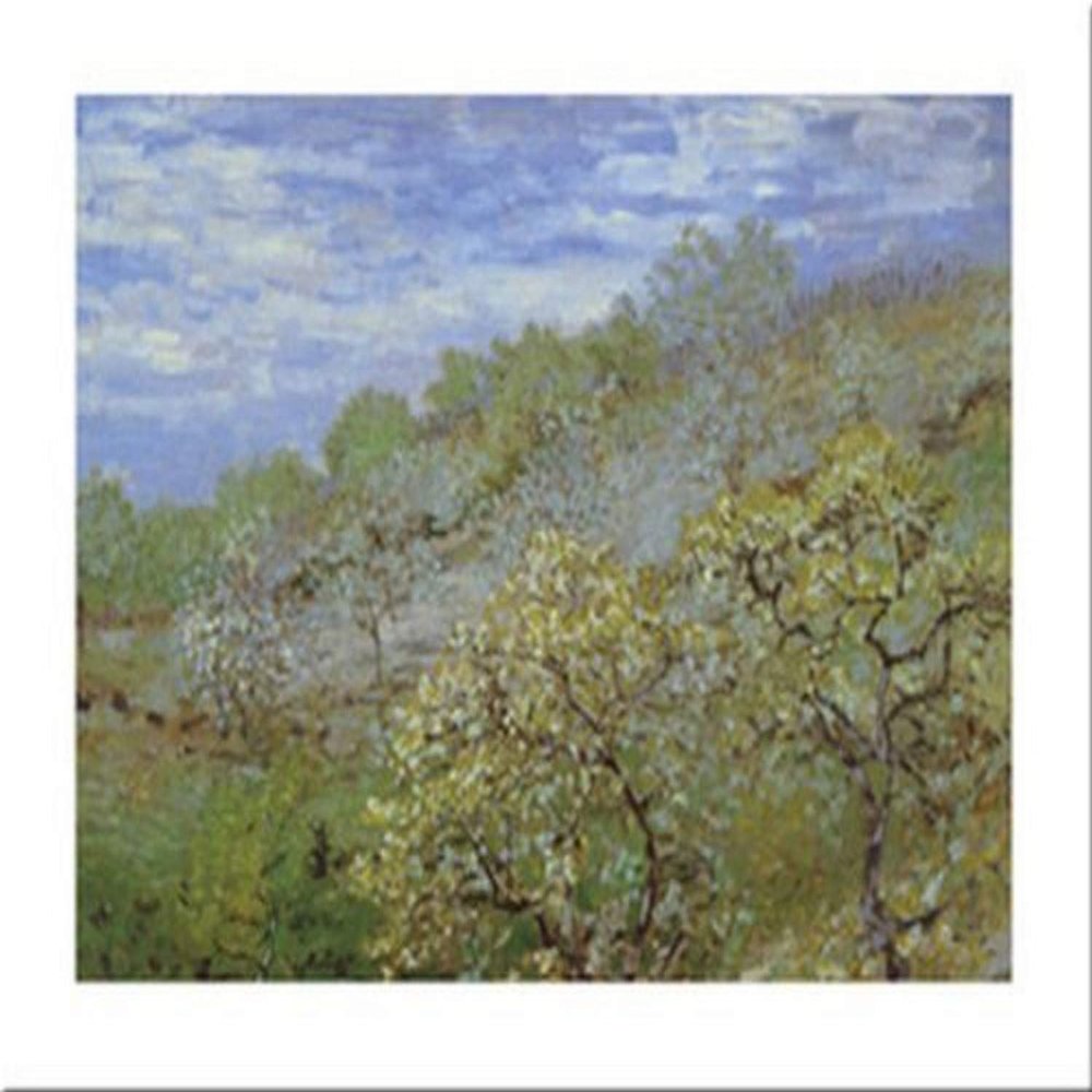 Baume in Blute by Claude Monet 28 X 39 Art Print Poster