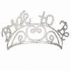 Glittered Bride To Be Tiara Party Accessory (1 count) (1/Pkg) view 1