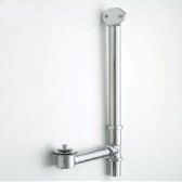 Jaclo 368-SB Fully Polished Lift and Turn Tub Waste, Satin Brass, Satin Brass
