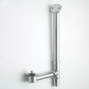 Jaclo 368-SB Fully Polished Lift and Turn Tub Waste, Satin Brass, Satin Brass view 1