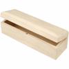 Creativ 577330 1-Piece Wooden Oblong Box Magnetic Catch Lift Up Lid, Wood view 4
