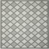 SAFAVIEH Washable Rug Outdoor Courtyard Collection - 6'7" x 9'6", Anthracite & Light Grey, Non-Shedding & Easy Cleaning, Ideal for Patio, Backyard, Mudroom (CY7570-78A5) view 3