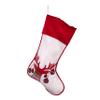 Kurt Adler 20-inch Ivory Dupion Stocking view 1