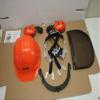 99988801500 Safety Helmet With Integral Steel Mesh Visor and Ear Protectors view 2
