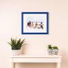 ArtToFrames 24x26 inch Blue Stain on Red Leaf Maple Wood Picture Frame, 2WOM0066-60823-YBLU-24x26 view 2