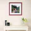 ArtToFrames 15x26 inch Red Stain on Red Oak Wood Picture Frame, 2WOM0066-60823-YRED-15x26 view 2