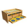 Montessori Geometric Cabinet with 35 Insets view 1