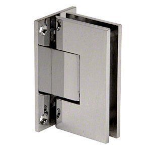 Brushed Nickel Wall Mount Positive Close Vienna Hinge