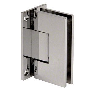 Brushed Nickel Wall Mount Positive Close Vienna Hinge