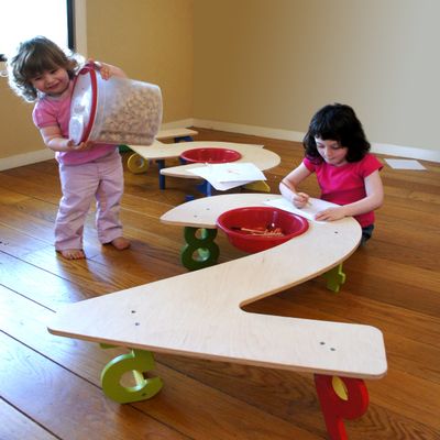 Numbers Oversized 2 Kids Writing Table