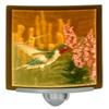 The Porcelain Garden Hummingbird Colored Porcelain Lithophane Night Light, Sweet Nectar, Decorative Wall Plug in for Bedroom, Kitchen, Bath view 1