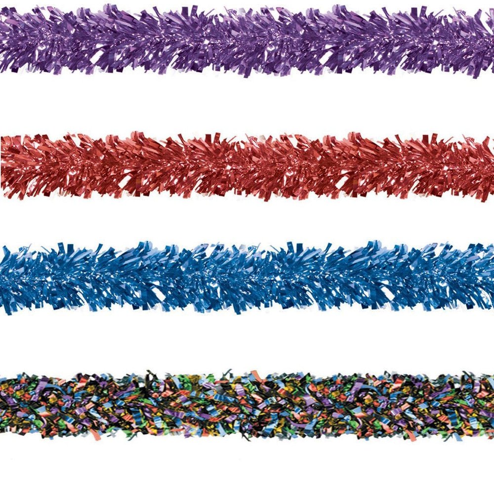 6-Ply FR Gleam 'N Fest Festooning Garland (green) Party Accessory (1 count)