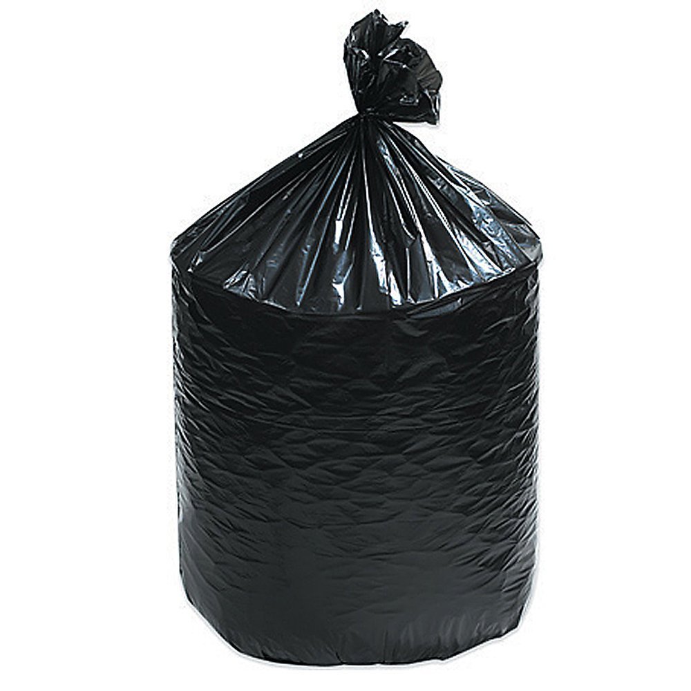 Big City Big-City Can Liners, 36" X 58", Black, Pack of 100 (LBF3658X3B)