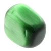 CrystalAge Green Cats Eye Tumble Stone - Synthetic - Single Stone view 2