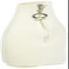 Lillian Rose White Ring Wedding Favor Bottle Cozy view 1