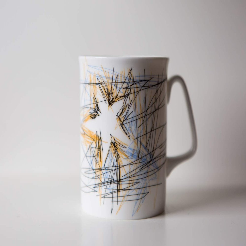 Meditathe Friedrich Nietzsche Caos Mug
