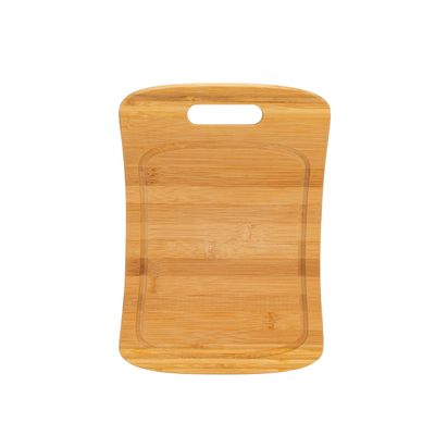 Kitchen Details Large Curved Bamboo Cutting Board, Dual Sided, Ultra Thick Cut Resistant