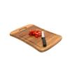 Kitchen Details Large Curved Bamboo Cutting Board, Dual Sided, Ultra Thick Cut Resistant view 3