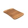 Kitchen Details Large Curved Bamboo Cutting Board, Dual Sided, Ultra Thick Cut Resistant view 4