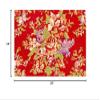 C&F Home Harvest Teal Pumpkin Floral Flower Leaves Cloth Placemats Set of 6 Autumn Fall Thanksgiving Home Dining Kitchen Dinner Table Tabletop Place Mats Decor Decoration, S/6 14" x 20" Beige view 3