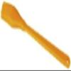 IBILI Pastry Brush, Silicone, Orange, 24 x 5 x 2 cm view 1