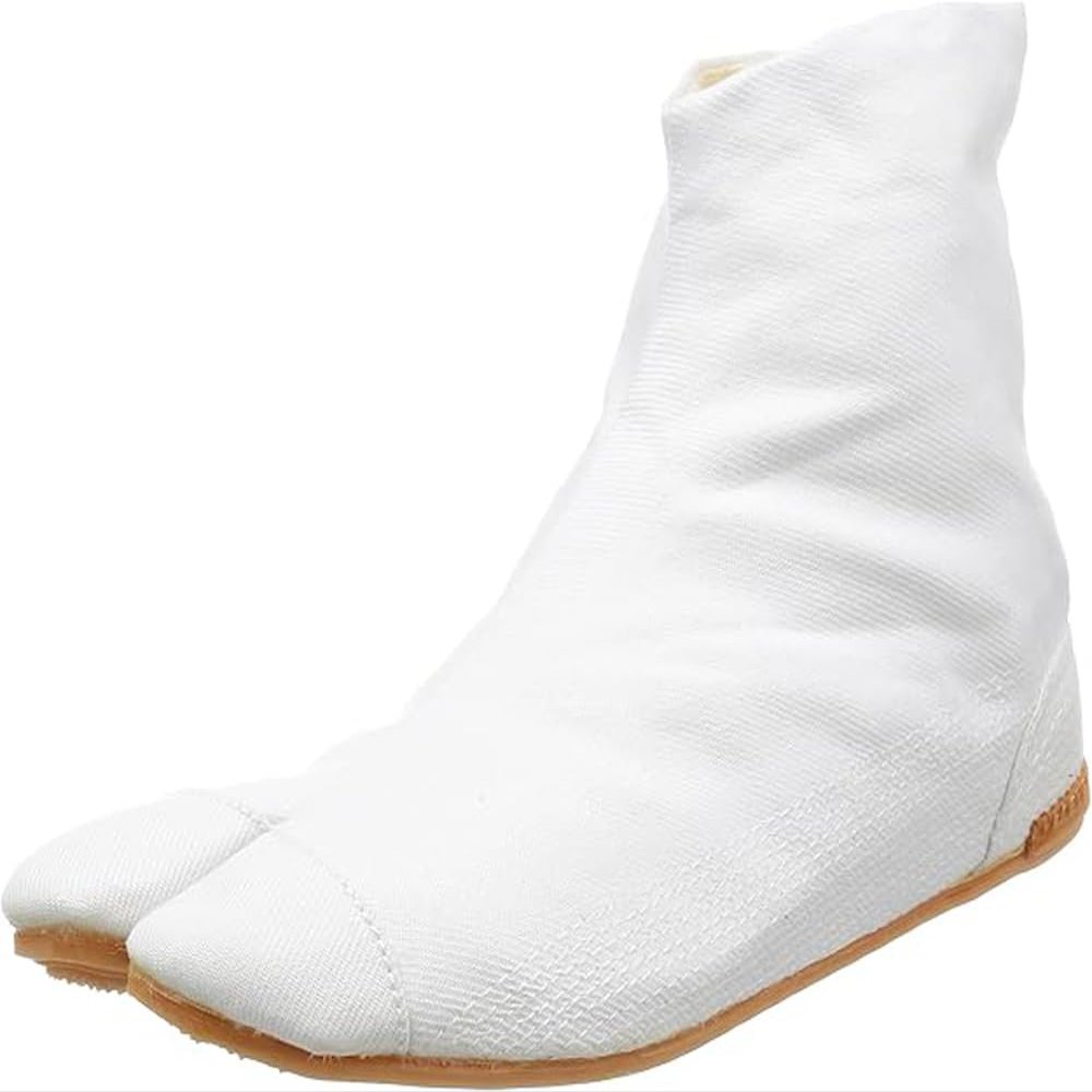 Rikio Ankle Ninja Boot Outdoor Tabi - AIR TABI FIT, 5 Clips - 24.0cm JP, White
