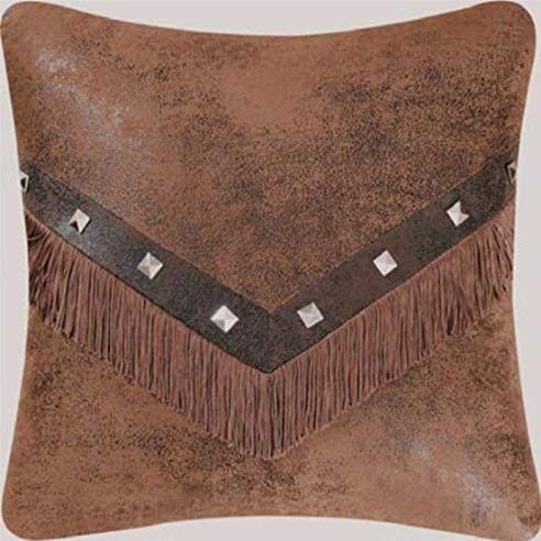 18" x 18" Pillow, Western Fringe