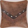 18" x 18" Pillow, Western Fringe view 1
