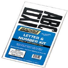 SEACHOICE 77111 - Seachoice Letter Number Kit 77111