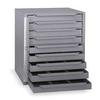 Storage Cabinet, 12-5/8 in W, 9 Drawers view 1