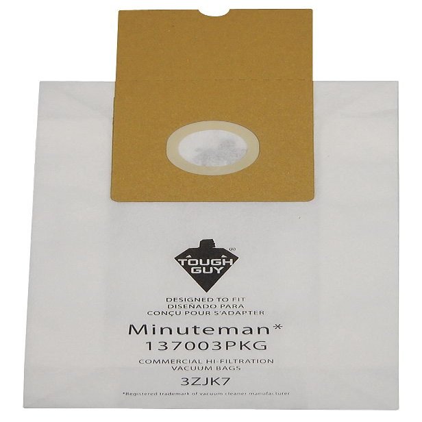 Filter Bag, 2-Ply, Paper, PK10