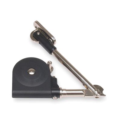 Sugatsune Speed Control Lid Support, Soft Down, Steel, Black Black Nickel Steel 4CRN9-1 Each