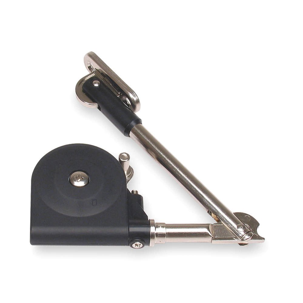 Sugatsune Speed Control Lid Support, Soft Down, Steel, Black Black Nickel Steel 4CRN9-1 Each