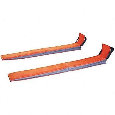 48"L x 1-1/2"H x 5"W Slide On Nylon Web Fork Tine Covers/Pair