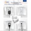 Safety Innovations Twin Door Baby Safety Outlet Cover Box for Babyproofing Outlets - More Interior Space for Extra Large Electrical Plugs and Adapters - Easy to Install - Easy to Use, (1-Pack) view 3